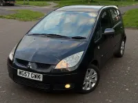 Used Mitsubishi Colt 2008 Black Hatchback