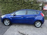 Used Ford Fiesta Zetec 100 HP (73 kW) 2015 Blue Hatchback