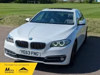Używany BMW 520 Luxury Line 2013 Biały Sedan/Limuzyna