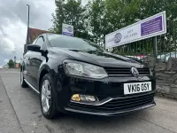 Used VW Polo Match 2016 Black Hatchback