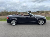 Used BMW 118 Cabriolet M Sport 2010 Black Cabriolet