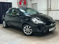 Used Vauxhall Corsa 75 HP (55 kW) 2017 Black Hatchback