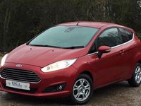 Used Ford Fiesta Zetec 2015 Red Hatchback