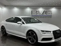 Used Audi A7 Black Edition 2016 White Hatchback