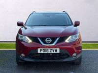 Used Nissan Qashqai N-TEC 115 HP (84 kW) 2016 Red SUV