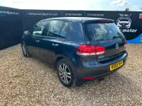 Used VW Golf VI SE 122 HP (89 kW) 2009 Blue Hatchback