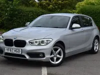 Used BMW 116 Comfort Edition 116 HP (85 kW) 2017 Silver Hatchback