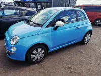 Used Fiat 500 S 69 HP (50 kW) 2014 Blue Hatchback