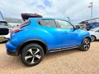 Used Nissan Juke 112 HP (82 kW) 2019 Blue SUV