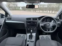 Begagnad VW Golf VII S 125 HK (91 kW) 2018 Blå Halvkombi