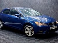 Used Seat Leon SE 105 HP (77 kW) 2013 Blue Hatchback