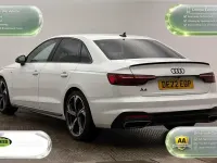 Used Audi A4 Black Edition 150 HP (110 kW) 2022 White Sedan