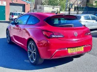 Used Vauxhall Astra GTC Edition 2015 Red Hatchback