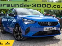 Used Vauxhall Corsa-e Elite 100 kW (136 HP) 2020 Blue Hatchback