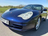 Used Porsche 996 315 HP (231 kW) 2002 Blue Coupe