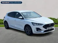 Used Ford Focus ST-Line 2023 White Hatchback