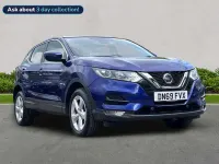 Used Nissan Qashqai Acenta Premium 115 HP (84 kW) 2019 Blue SUV