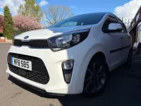 Used Kia Picanto 84 HP (61 kW) 2019 White Hatchback