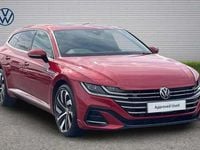 Usado VW Arteon R-line 218 HP (160 kW) 2021 Vermelho Carrinha