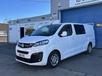 Used Vauxhall Vivaro Sportive 120 HP (88 kW) 2021 White MPV