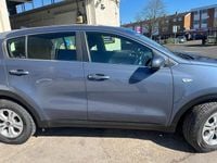 Used Kia Sportage 115 HP (84 kW) 2018 Blue SUV