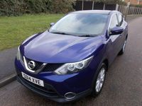 Used Nissan Qashqai Acenta Premium 2014 Blue SUV
