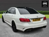 Used Mercedes E350 AMG 2014 White Sedan