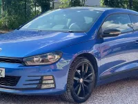 Used VW Scirocco Black Edition 125 HP (91 kW) 2016 Blue Coupe