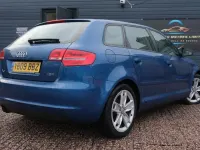 Begagnad Audi A3 Sport 160 HK (117 kW) 2009 Blå Halvkombi