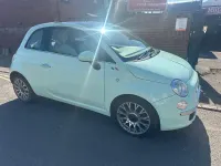 Used Fiat 500 Lounge 95 HP (69 kW) 2014 Green Hatchback