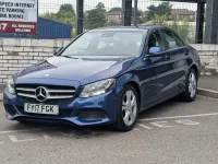 Used Mercedes C220 Executive 2017 Blue Sedan