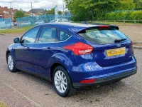 Used Ford Focus Titanium 2016 Blue Hatchback