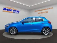 Used Mazda 2 Inclusive 2017 Blue Hatchback