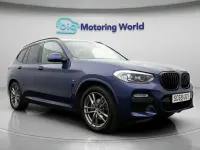 Used BMW X3 M Sport 190 HP (139 kW) 2019 Blue SUV