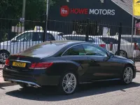 Used Mercedes E350 AMG line 2016 Black Coupe