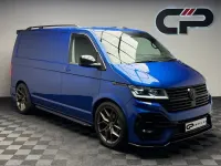 Used VW T6.1 Highline 150 HP (110 kW) 2021 Blue Van