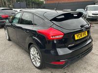 Second-hand Ford Focus ST-Line X 140 CP (102 kW) 2018 Negru Hatchback
