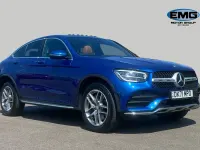 Used Mercedes GLC300 AMG Line Premium Plus 333 HP (244 kW) 2021 Blue SUV