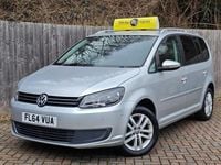 Used VW Touran SE 105 HP (77 kW) 2014 Silver MPV