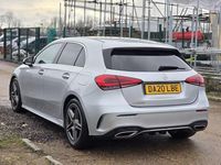 Used Mercedes A200 AMG line 163 HP (119 kW) 2020 Silver Hatchback