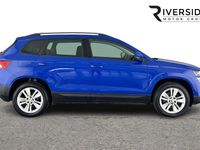 Used Skoda Karoq SE Technology 116 HP (85 kW) 2018 Blue SUV