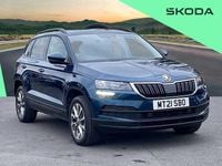 Used Skoda Karoq SE 150 HP (110 kW) 2021 Blue SUV
