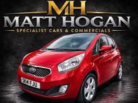 Used Kia Venga 125 HP (91 kW) 2014 Red Hatchback