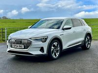 Used Audi e-tron Advanced 300 kW (408 HP) 2019 White SUV
