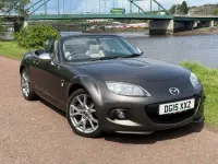 Used Mazda MX5 Edition 126 HP (92 kW) 2015 Grey Cabriolet