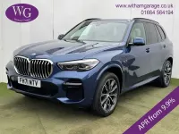 Used BMW X5 M Sport 394 HP (289 kW) 2021 Blue SUV