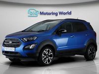 Begagnad Ford Ecosport Active 125 HK (91 kW) 2022 Blå SUV