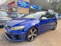 Used VW Golf VII R 2014 Blue Hatchback