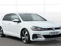 Used VW Golf VII GTI 245 HP (180 kW) 2018 White Hatchback