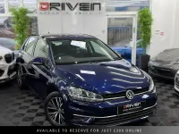 Used VW Golf VII SE 2018 Blue Hatchback